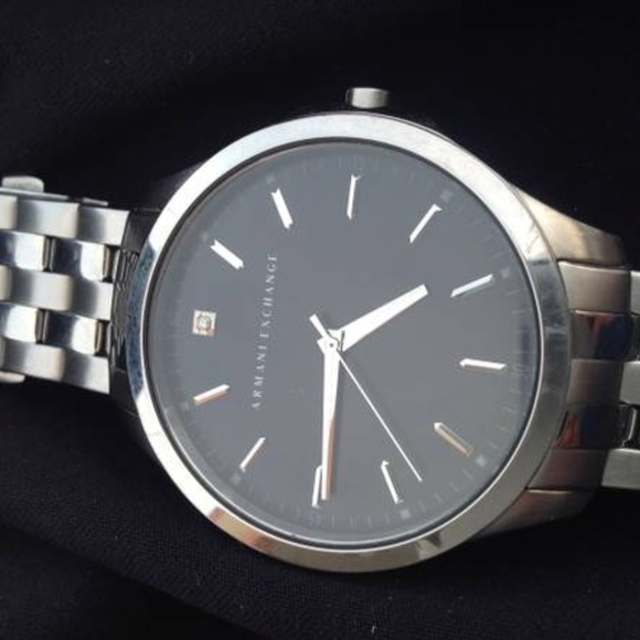 macy's armani exchange men's watches